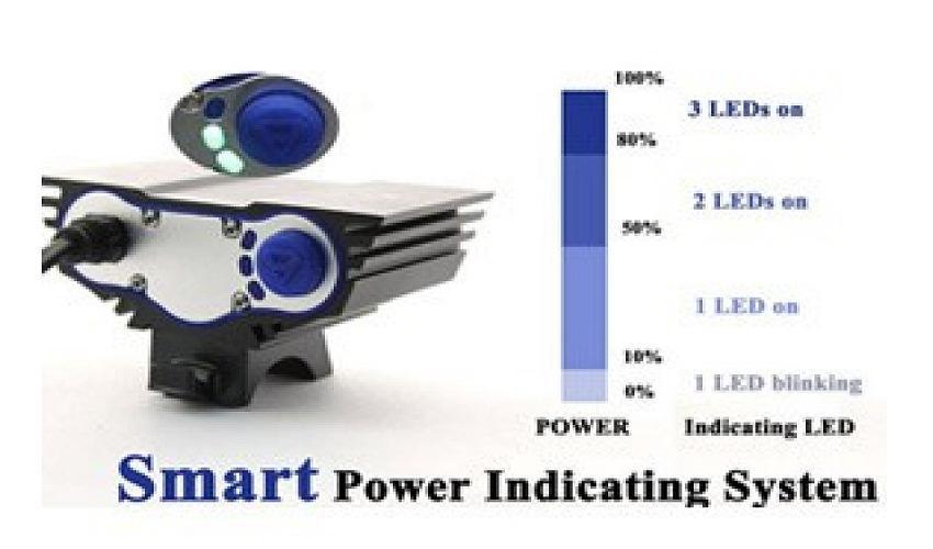 Передняя фара ProX Triple Power 3 Cree черный (A-O-B-P-0174)