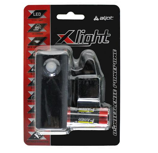 Фара передня X-Light JY-7076 4xAAA 3W 120Lm (A-O-B-P-0331)