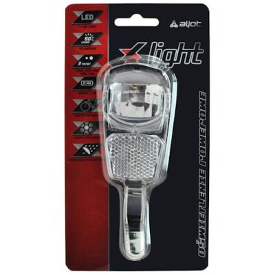 Фара передняя X-Light JY7008F 2xAA 7Lux (A-O-B-P-0320)