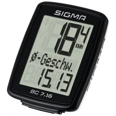 фото - Велокомпьютер Sigma Sport BC 7.16 проводной (