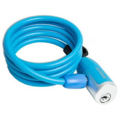 фото - Замок Spencer ZS7331 під ключ 8х1500мм синій (ZS7331)