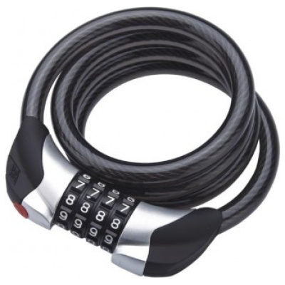 фото - Замок Spencer ZS7615 LED кодовий 12 х 1800мм чорний (ZS7615)