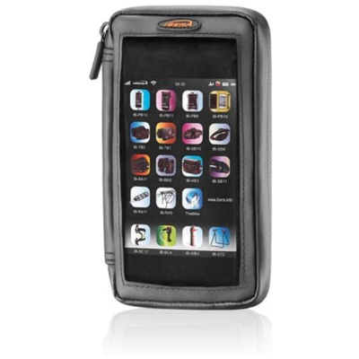 фото - Велосумка на кермо Ibera IB-PB23Q6 для телефону, чорна (SAI034)