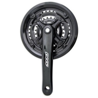 фото - Шатуни Neco ALU із захистом 42Т чорний (MKO306)