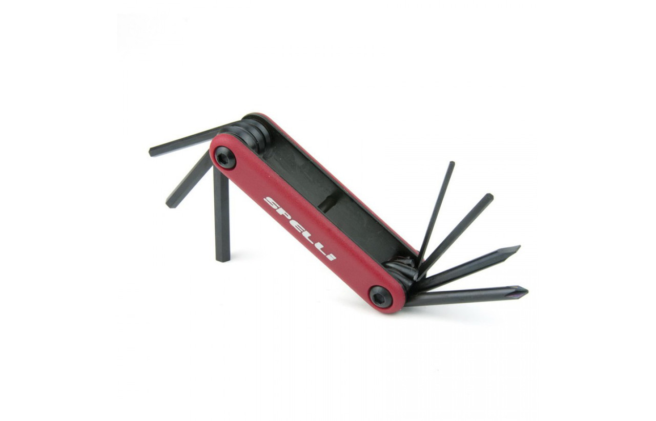 Фото Универсальный ключ Spelli SBT-267 красный (SBT-267-red)