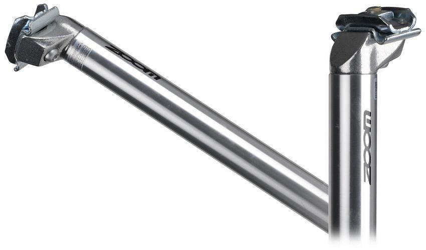 Підсідельна труба Zoom SP-C208 27.2мм, 350мм сріблястий (C-WS-0153)