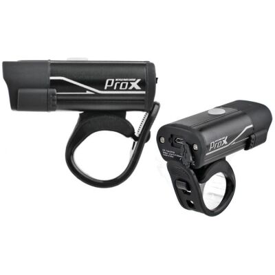 Фара передня ProX Hydra Cree + 2Led 400Lm USB чорна (A-O-B-P-0338)