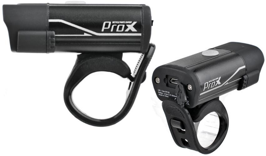 Фара передня ProX Hydra Cree + 2Led 400Lm USB чорна (A-O-B-P-0338)