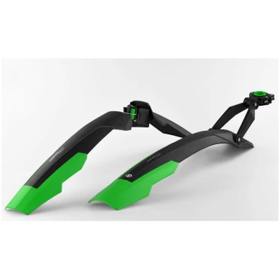 фото - Крылья Simpla ADHD SDL 27.5-29″ черный / зеленый (A-B-0186)