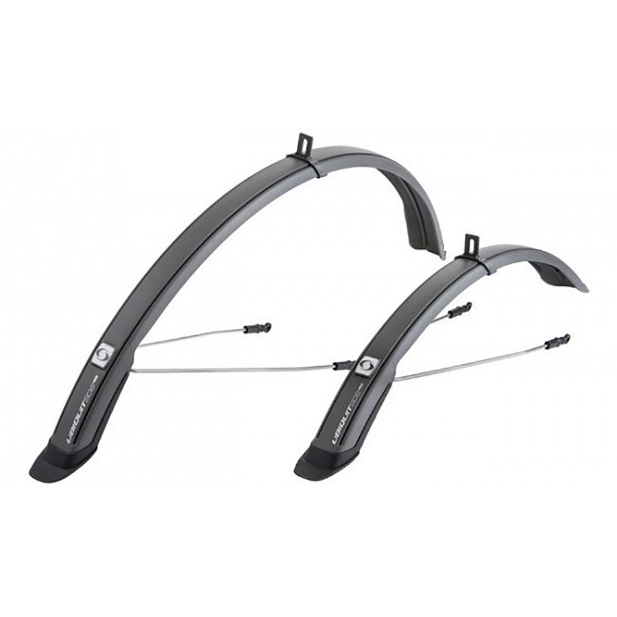 Крылья Simpla Ubiquit SDL 28" 50мм серый / черный (BLK078)