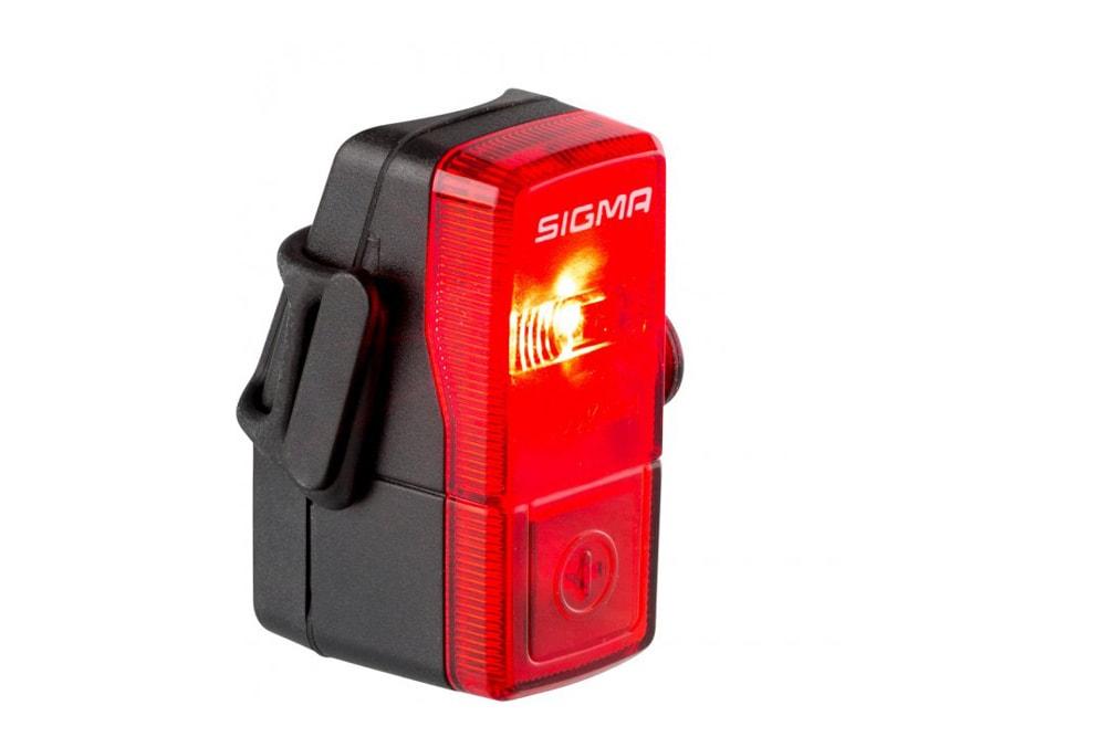 Лампа задняя Sigma Cubic 2xAAA, красный (obt910)