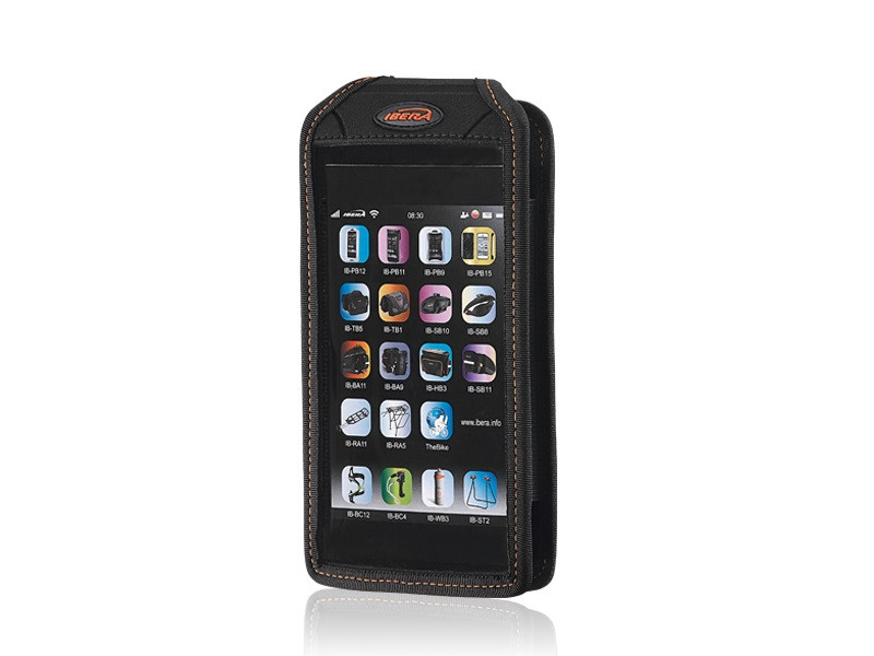 Велосумка на руль Ibera IB-PB17 для телефона, черный (SAI023)