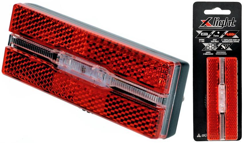 Фара задня X-Light JY-6500 2 SUPER LED 2xAA (A-O-B-P-0371)