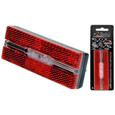 Фара задня X-Light JY-6500M 2 LED SUPER під динамо (A-O-B-P-0372)