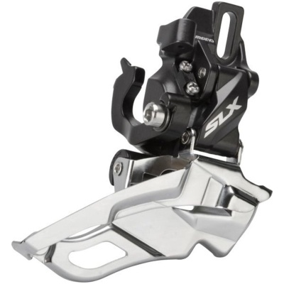 фото - Перемикач передній Shimano SLX FD-M671 TRIPLE чорний (st-017)