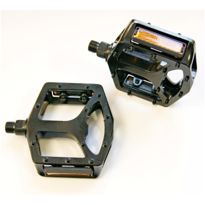 фото - Педалі FPD NWL-316/908 алюмінієві, чорний (NWL-316-908-black)