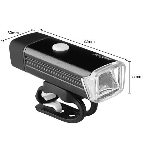 Фара передня MC-QD001-XPE чорний USB (mc-qd001-black)