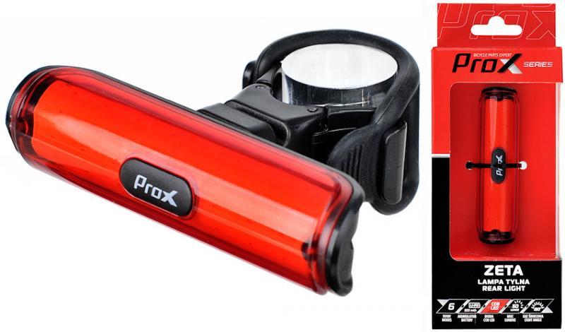 Фара задня ProX Zeta Cob Led 50Lm USB, червоний (A-O-B-P-0401)