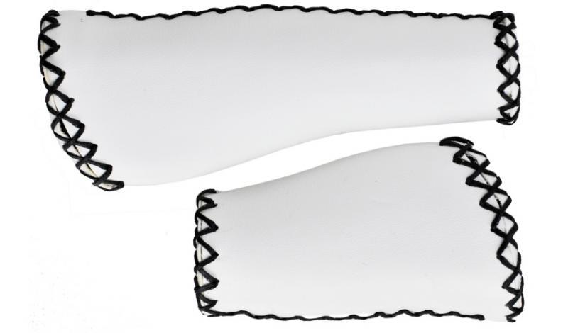 Грипсы ProX VLG-649-2AD2S 140 / 95mm, белый (C-C-0094)