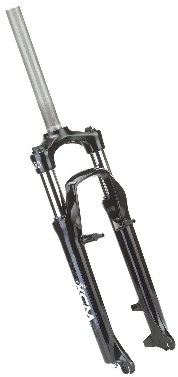 Вилка SR Suntour 26 XCM Disk/V-brake 1-1/8 черная (26-XCM)