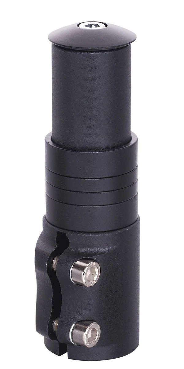 Адаптер для керма GJB-012 Heads UP 1-1/8", 110мм, чорний (GJB-012-black)
