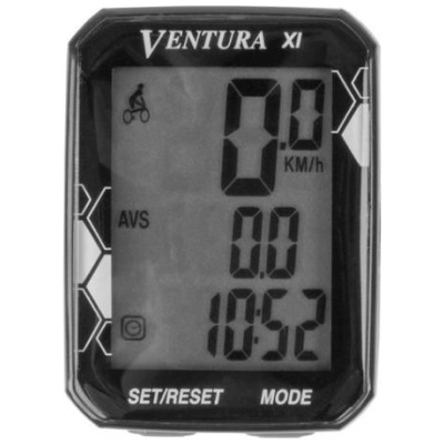 фото - Велокомп’ютер Ventura 11F чорний (A-L-0085)