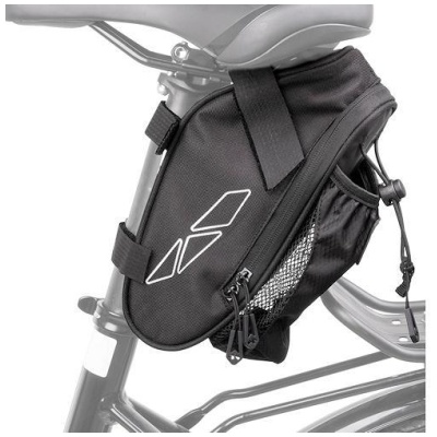 фото - Сумка під сідло M-Wave Amsterdam Bottle чорна (A-SP-0225)
