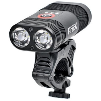 фото - Фара передня ProX Subra 600Lm, 1800mAh USB чорний (A-O-B-P-0407)
