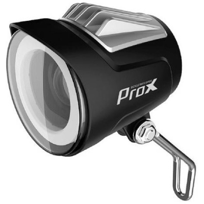фото - Фара передня ProX Mirach Led 20Lux, E-BIKE DC36-48V чорна (A-O-B-P-0415)