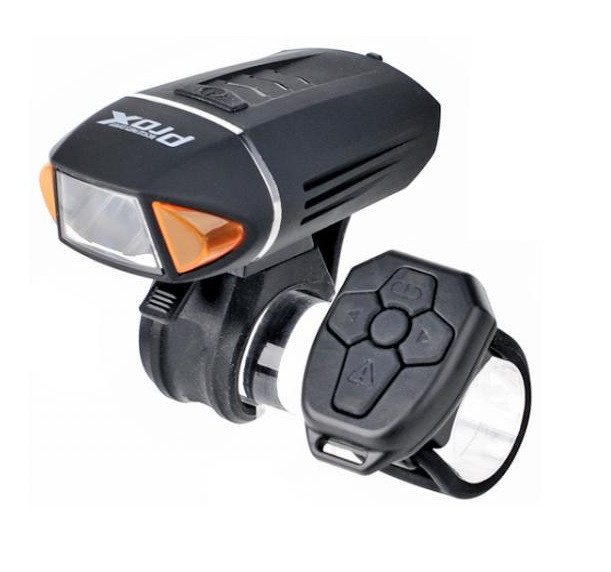 Фото Передня фара ProX Volans 350 Lm, 1800 mAh USB, з пультом (A-O-B-P-0398)