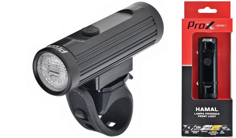 Фото Фара передняя ProX Hamal, 600Lm, 2600mAh, USB (A-O-B-P-0418)