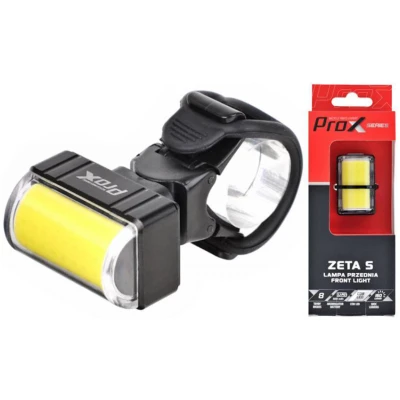 фото - Фара передня ProX Zeta S Cob Led 160 Lm 500 mAh USB (A-O-B-P-0419)