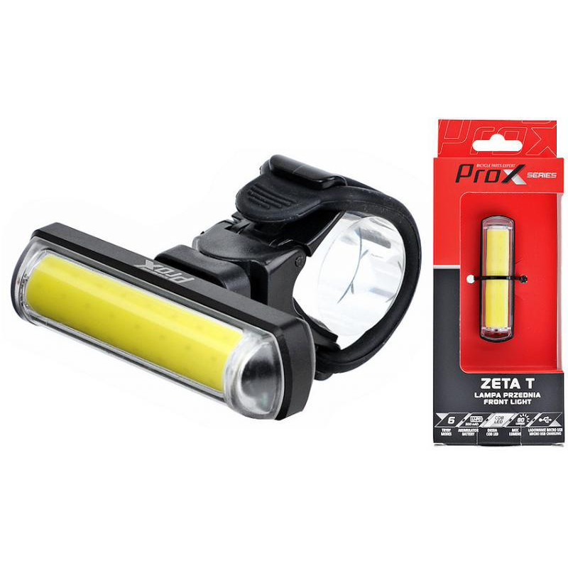 Фара передняя ProX Zeta T Cob Led 80 Lm 500 mAh USB (A-O-B-P-0421)