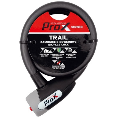 фото - Замок ProX Trail 12 х 1000 мм. чорний (A-Z-0309)