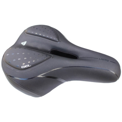 фото - Седло Lietu ZD-017 Комфорт, с вентиляционным отверстием чорный