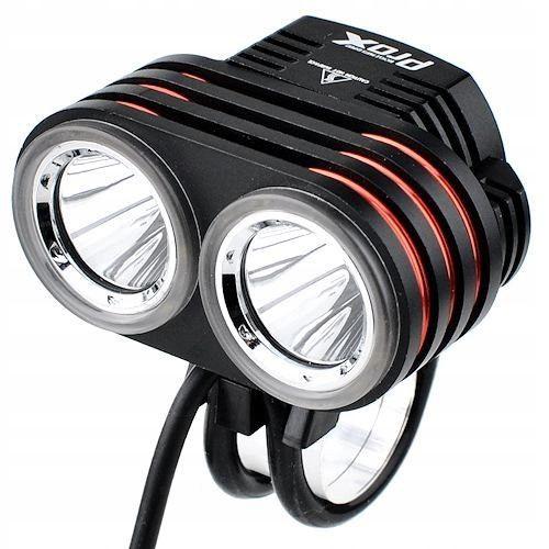 Фото Фара передня ProX Avior II + Power Cree чорний/червоний (A-O-B-P-0222)