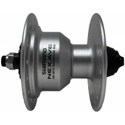 фото - Втулка передня Shimano HB-IM70 NEXAVE 36шп, Center Lock, сріблястий (HB-IM70)