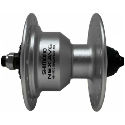 фото - Втулка передняя Shimano HB-IM70 NEXAVE 36шп, Center Lock, серебристый (HB-IM70)