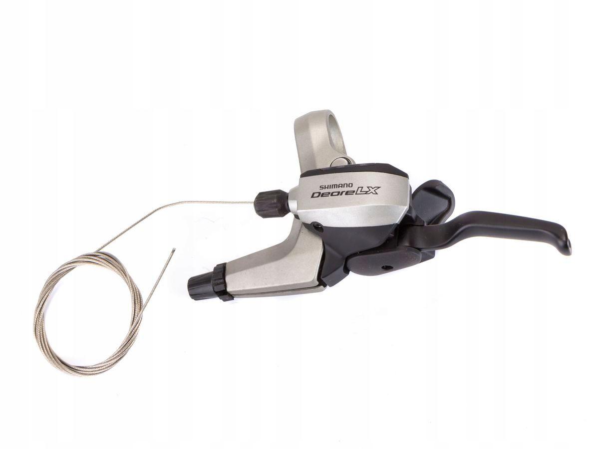 Манетка моноблок Shimano Deore LX ST-M580 ліва 3ск сірий (ST-M580-3)