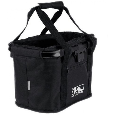 фото - Сумка на руль M-Wave Black Fancy чорна (A-SP-0062)