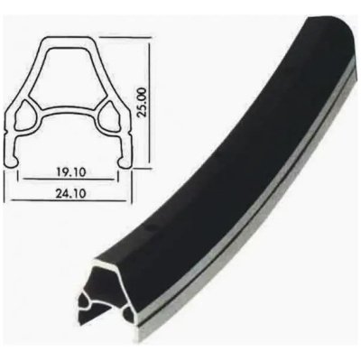 фото - Обод 26″ Avanti DH-25 36шп, черный (DH-25-26)