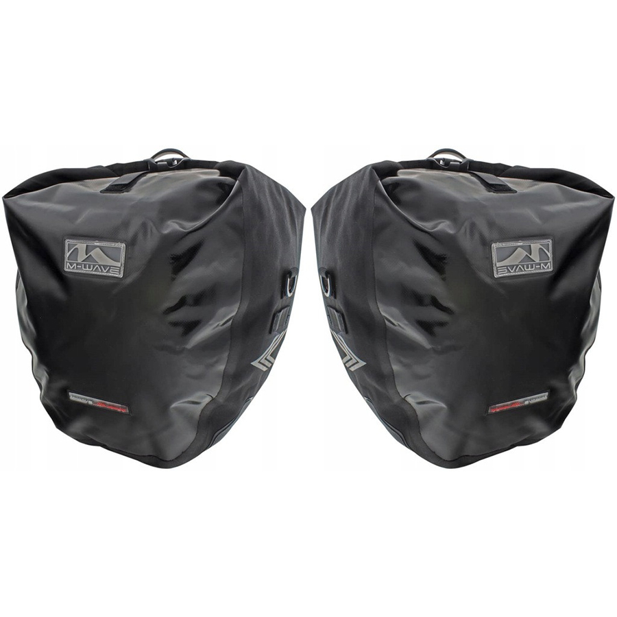 Фото Сумка на багажник M-Wave Toronto 2x20L пара черный (A-SP-0158)