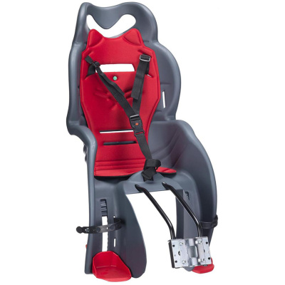 фото - Велокрісло дитяче HTP Sanbas на підсідельну трубу, до 22кг сірий (WYP707)