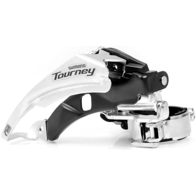 фото - Передний переключатель Shimano FD-TY500 Tourney 42T, универсальная тяга, 34.9мм (DERF-0068)
