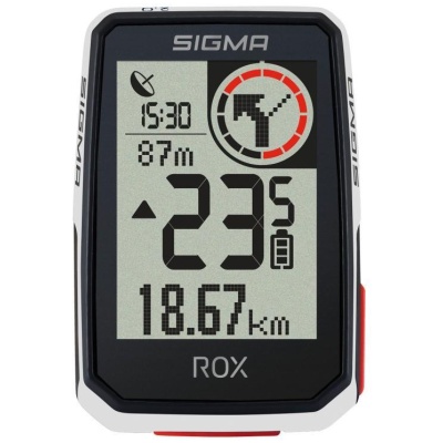 фото - Велокомп’ютер Sigma ROX 2.0 E-BIKE білий (LIS122)