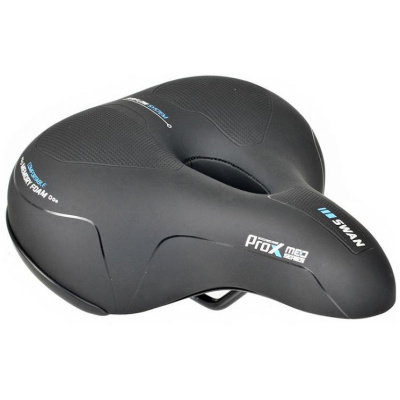 фото - Сідло ProX Swan Med Memory Foam, Reflex, чорний (C-SI-0332)
