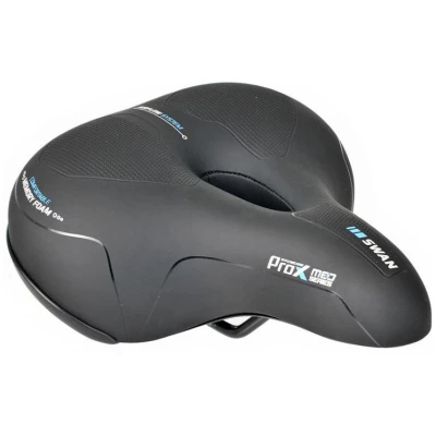 фото - Сідло ProX Swan Med Memory Foam, Reflex, чорний (C-SI-0332)