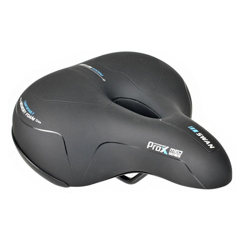 Фото Сідло ProX Swan Med Memory Foam, Reflex, чорний (C-SI-0332)