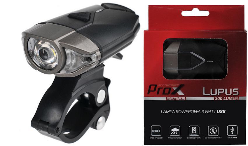 фото - Фара передня Prox LUPUS 1-LED USB (a-O-b-p-0218)