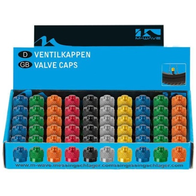 фото - Ковпачок M-Wave на ніпель AV різні кольори